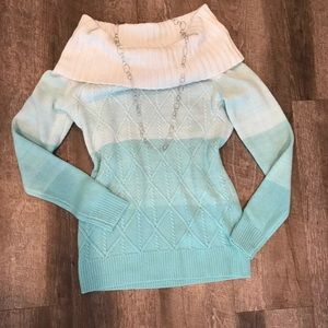 NY&C OFF THE SHOULDER SWEATER